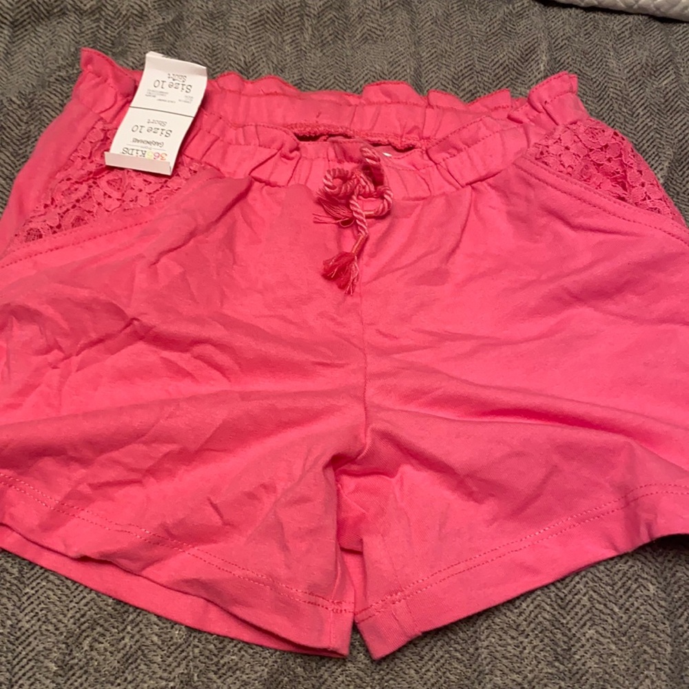 Brand New Girls Shorts Hot Pink